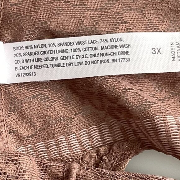 LACE THONGS PLUS SIZE - Picture 5 of 5